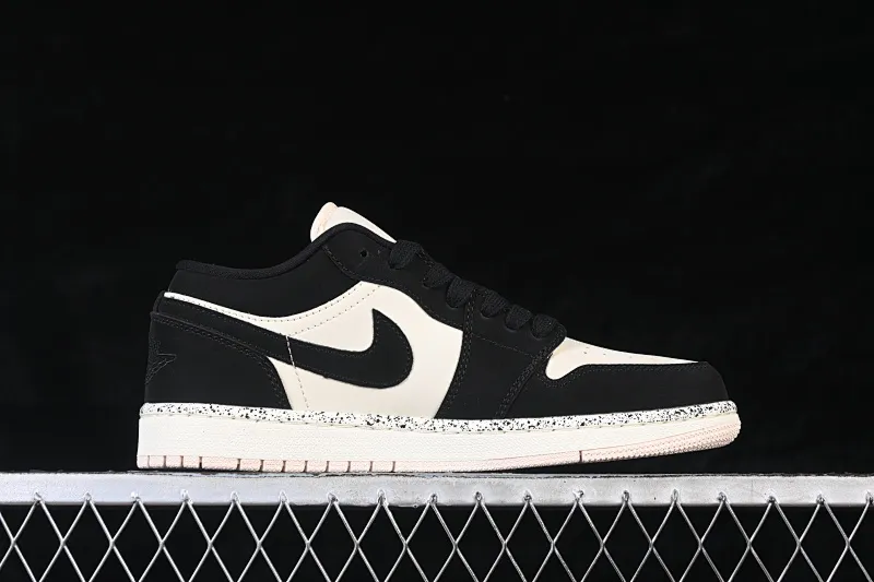 All categories Air Jordan Jordan series basketball shoes Air Jordan 1 Low Air Jordan 1 Low AJ1 Joe 1 black powder low-top basketball shoes DC0774-003